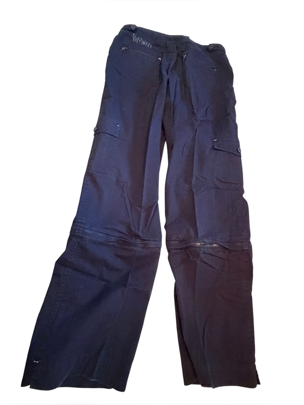 Point Zero Men's Black Convertible Cargo Pants